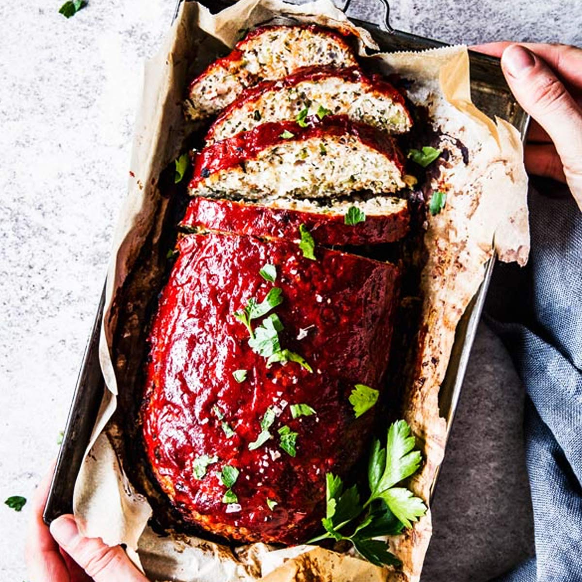 Italian-Flavored Turkey Meatloaf Recipe