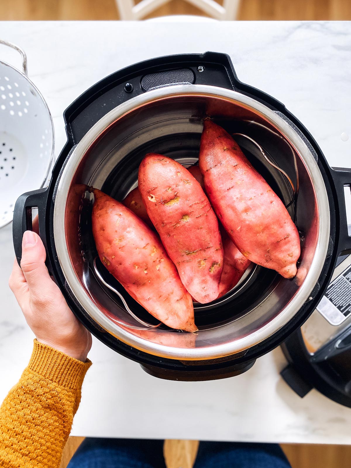 How to Cook Sweet Potatoes in the Instant Pot - The Wholesome Recipe Box